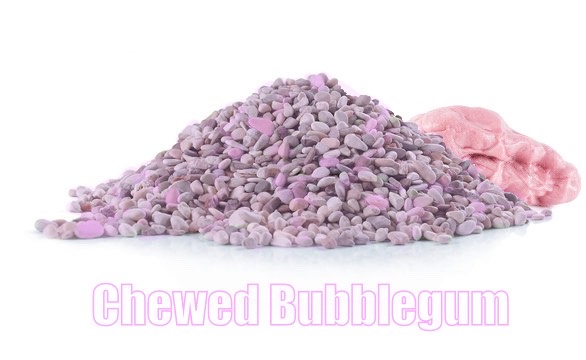 chewed bubblegum